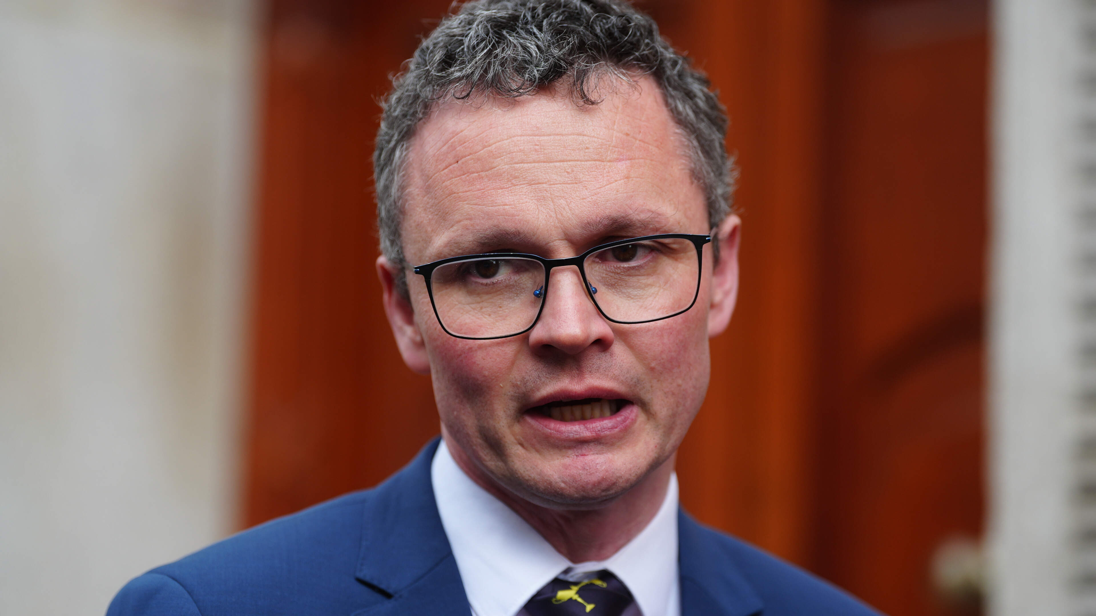 Communications Minister Patrick O’Donovan home in Ireland after being treated in hospital in Belgium